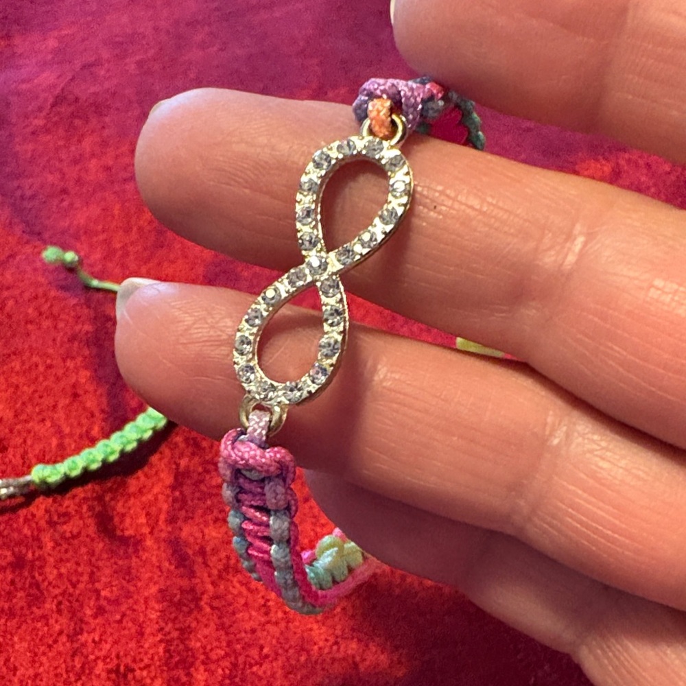 Crystal Infinity Bracelet